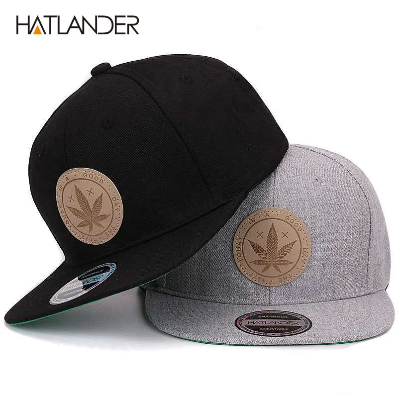 HATLANDER Maple Solid Cotton Outdoor Baseball Cap