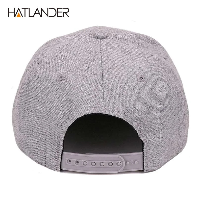 HATLANDER Maple Solid Cotton Outdoor Baseball Cap