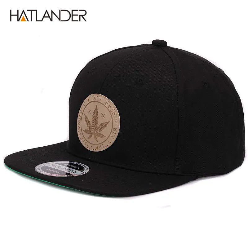 HATLANDER Maple Solid Cotton Outdoor Baseball Cap