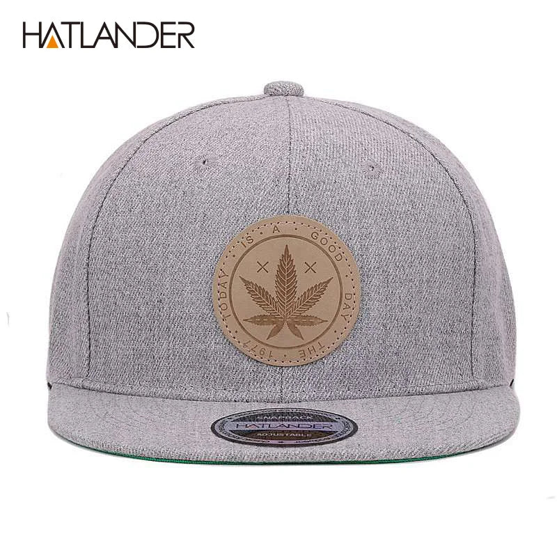 HATLANDER Maple Solid Cotton Outdoor Baseball Cap