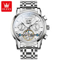 OLEVS 9965 Luxury Automatic Mechanical Stainless Steel Watch
