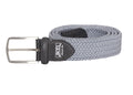 Liffey Grey Plaited Men Stretch Belt